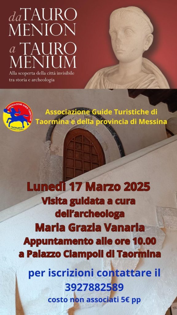 Turismo e cultura a Taormina: doppio appuntamento imperdibile con le visite guidate promosse da AGTTM 1 6f004f83 56fb 49b2 9435 5c76392ac51d