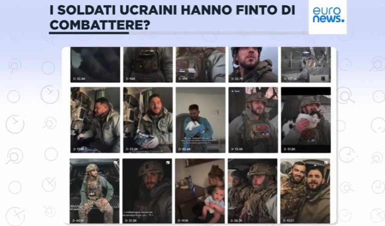 Giallo sul web: soldati ucraini inscenano dei combattimenti?