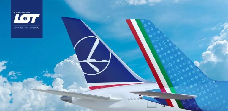 ITA Airways e LOT Polish Airlines annunciano un accordo di codeshare