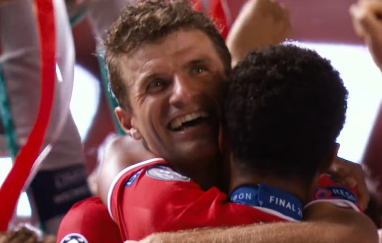 Muller-Bayern: addio con dedica da brividi