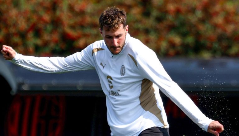 Milan verso la Viola, l’allenamento
