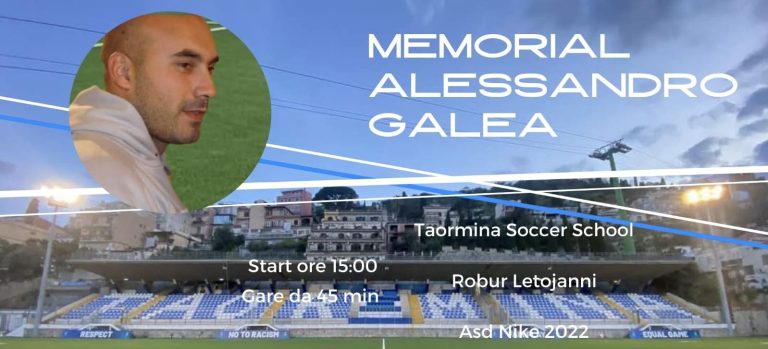 Taormina ricorda Alessandro Galea: il 23 aprile memorial allo stadio “Bacigalupo”