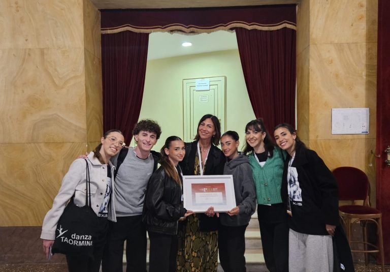 Premio Internazionale Danza Città di Rieti, prestigioso riconoscimento all’Associazione Danza Taormina