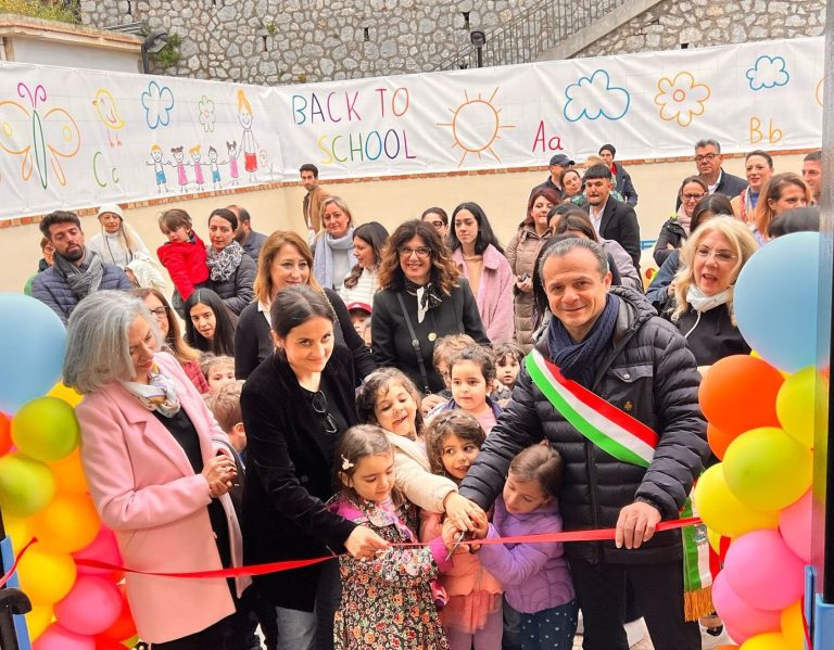 Taormina, riaperta la scuola dell’infanzia di Via Cappuccini