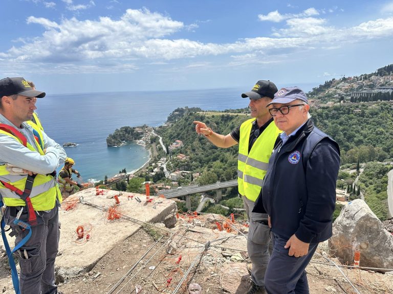 Cocina (Protezione Civile): “Pronti al brillamento del costone a Taormina”
