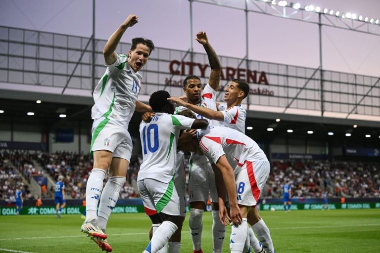 L’Italia stacca il pass per i quarti di Euro U21, un gol di Casadei piega la Slovacchia