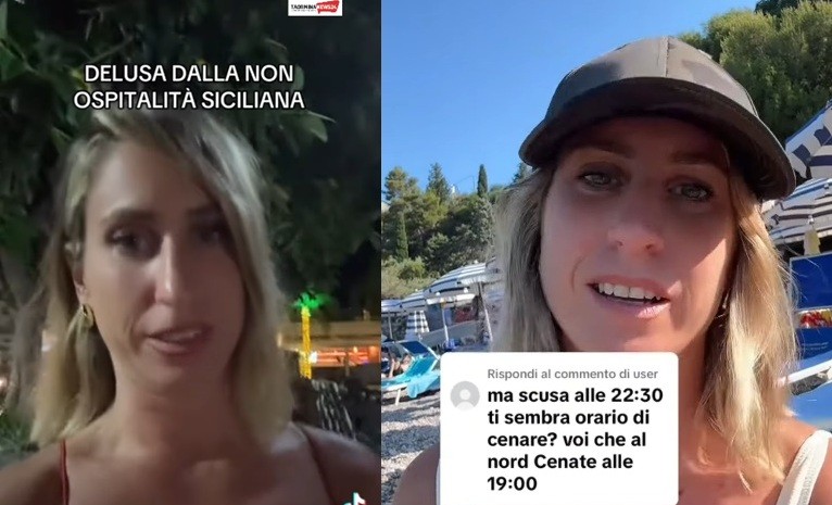 “La non ospitalità siciliana”: l’influencer Federica Silenzi va a Naxos e scatena la bufera. Poi il chiarimento a Taormina (VIDEO)