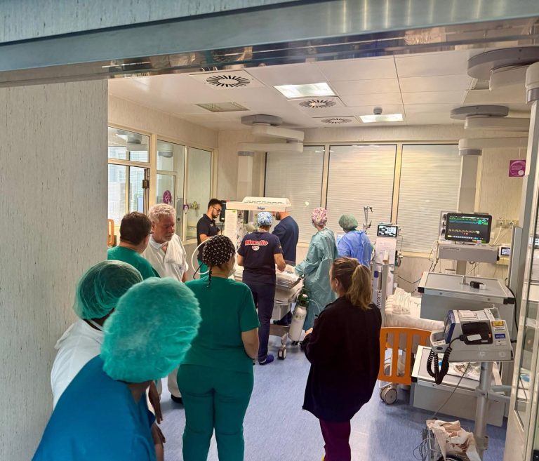 Taormina, procedura Exit eseguita dai medici del CCPM salva un neonato con grave cardiopatia