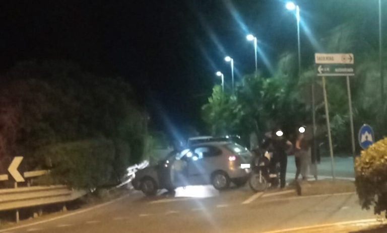 Taormina, incidente alla rotonda Lumbi
