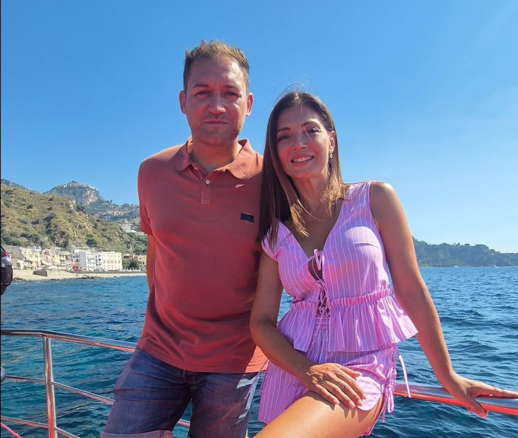 Nemosub Taormina Marco Caminita con Alessia Mancini