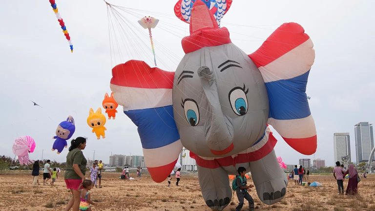 Il Festival Internazionale degli Aquiloni in Sri Lanka 