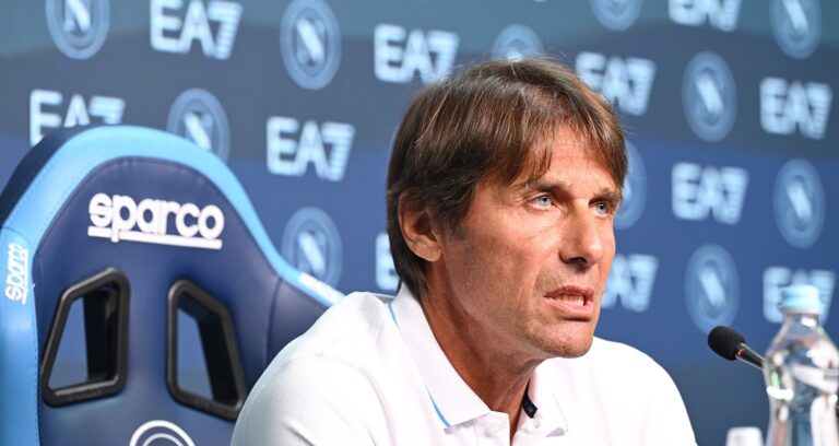 Conte: “Il Napoli in testa dà fastidio, siamo forti”