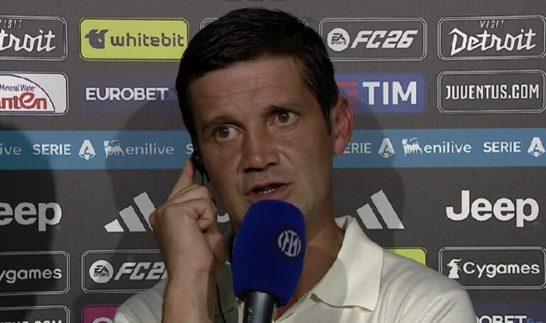 Juve-Inter, il commento di Chivu