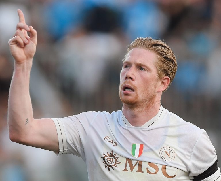 De Bruyne: “Nel Sud Italia tutti tifano Napoli. Qui per fare la storia”
