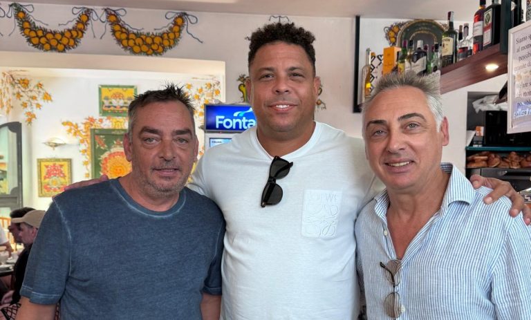 Ronaldo a Taormina, i fratelli Chemi: “Che emozione rivederlo dopo quasi 30 anni”
