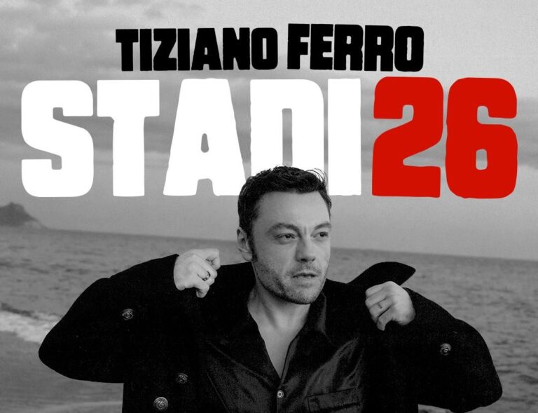 Tiziano Ferro torna in tour dopo tre anni con “Stadi26”, annunciate 10 date Tiziano Ferro torna in tour dopo tre anni con “Stadi26”, annunciate 10 date