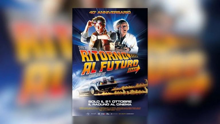 Il 21 ottobre torna al cinema il primo capitolo di Ritorno al Futuro in 4K Il 21 ottobre torna al cinema il primo capitolo di Ritorno al Futuro in 4K