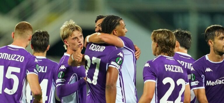 La Fiorentina torna a sorridere, Sigma Olomouc sconfitto 2-0