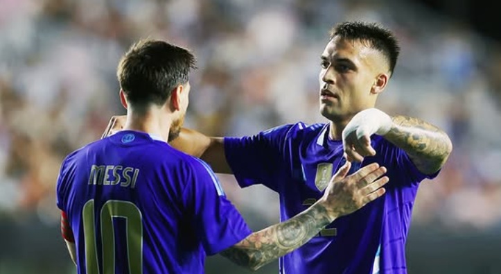 Messi e Lautaro lanciano l’Argentina: 6-0 a Portorico