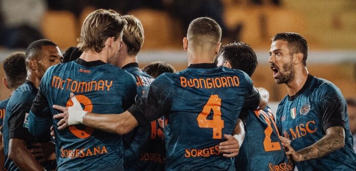 Napoli vince a Lecce