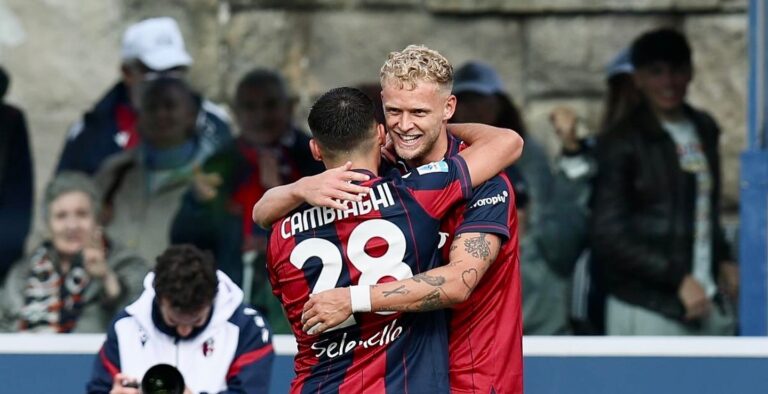 Il Bologna cala il poker, Pisa sconfitto 4-0
