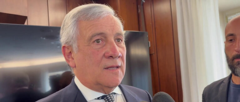 Gaza, Tajani: “Firma accordo svolta storica”