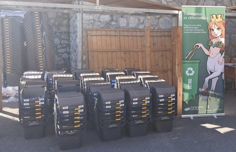 Raccolta rifiuti a Taormina: nuova ordinanza, orari e vie del “gioco del mastello”