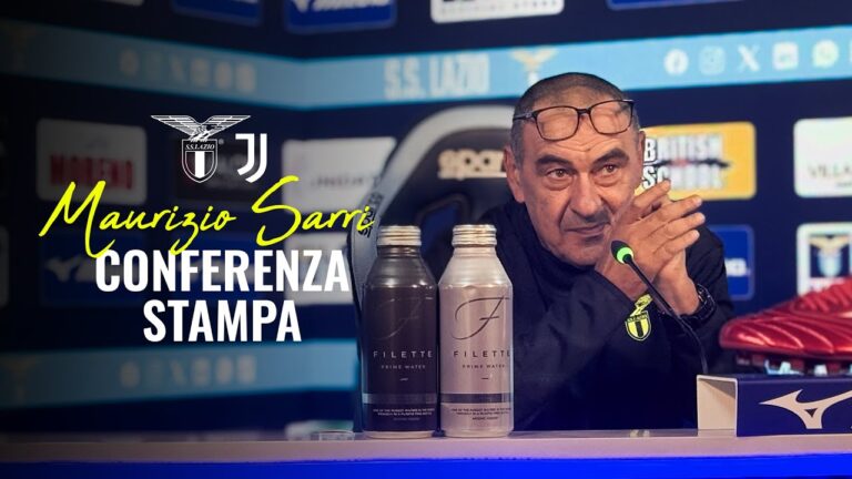 Lazio-Juve, Sarri presenta la sfida Lazio-Juve, Sarri presenta la sfida