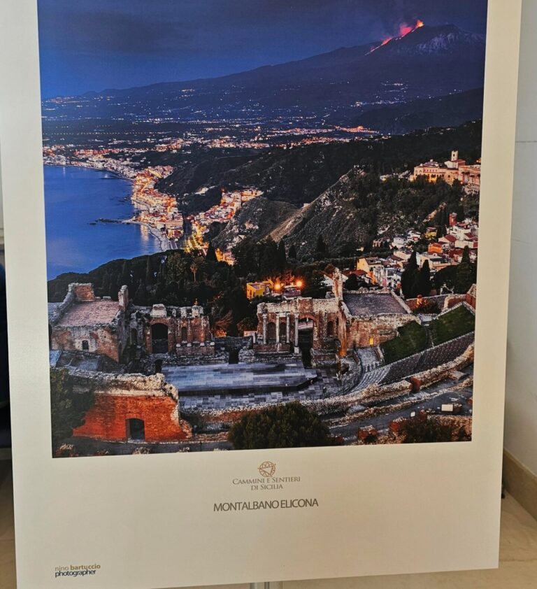 Alla BTE Palermo il Teatro Antico di Taormina diventa…Montalbano Elicona