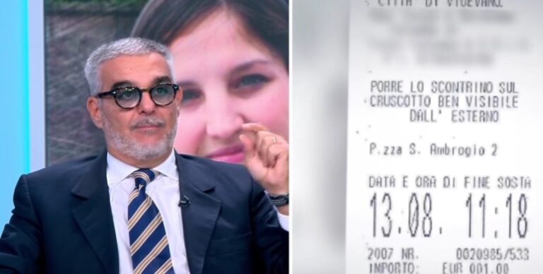 Garlasco, caos in tv sullo scontrino di Sempio: volano parole grosse