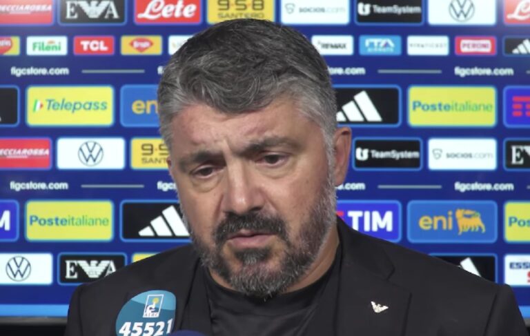 Gattuso: “Chiedo scusa agli italiani”