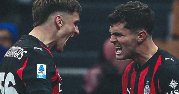 Il Milan ringrazia Pulisic e Maignan e vince il derby. Allegri al secondo posto