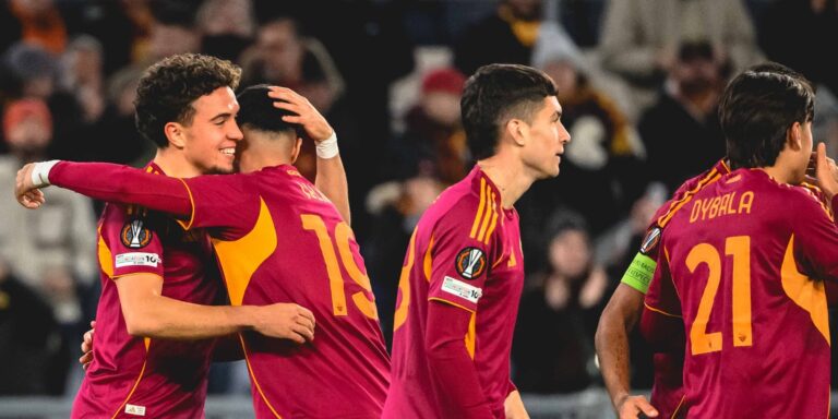 Roma, prima vittoria casalinga in Europa League: è 2-1 contro il Midtjylland Roma, prima vittoria casalinga in Europa League: è 2-1 contro il Midtjylland