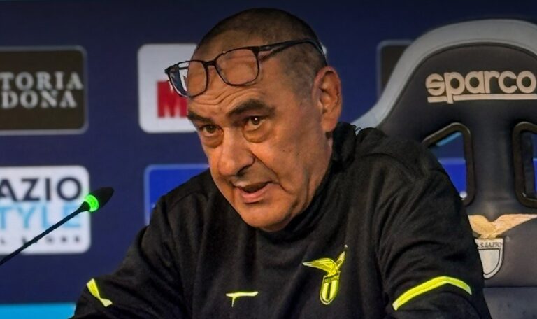 Sarri: “La Lazio vuole la finale”