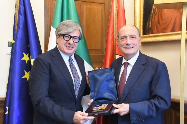 Schifani riceve il neo rettore dell’Università di Catania