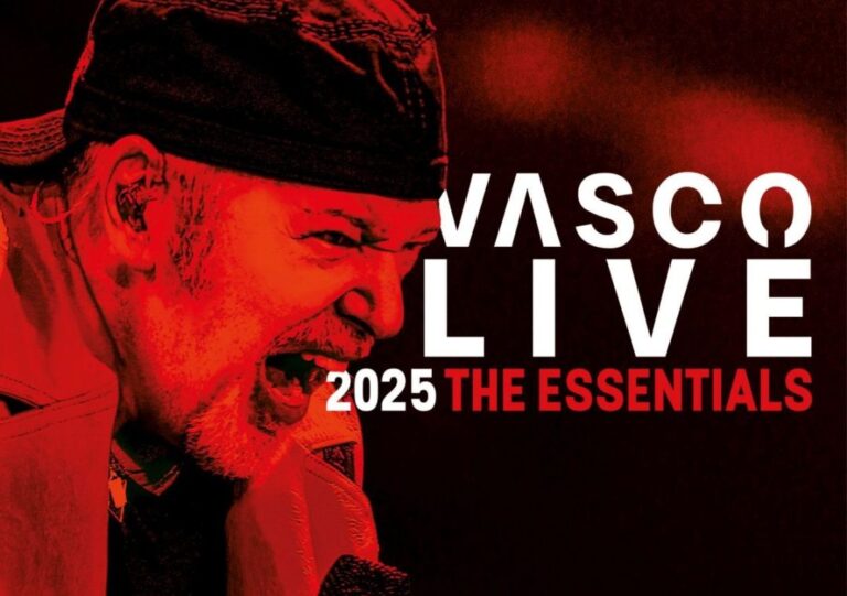 “Vasco Live 2025 – The essentials”, l’album che celebra la vita del rocker