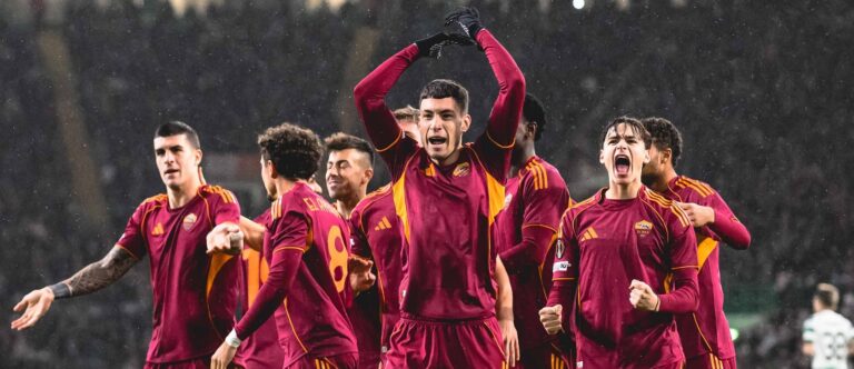 Roma sul velluto a Glasgow, 3-0 al Celtic con doppietta di Ferguson