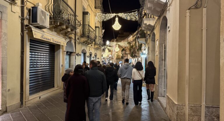 Sicilia, Taormina e Catania mete preferite per il ponte Immacolata