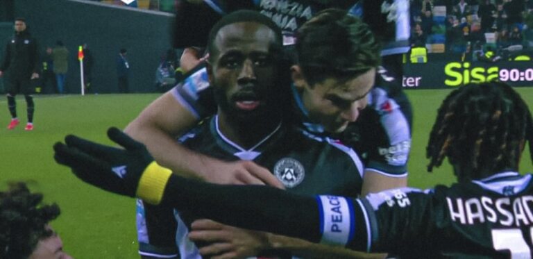 Udinese-Lazio 1-1, Davis riprende i biancocelesti