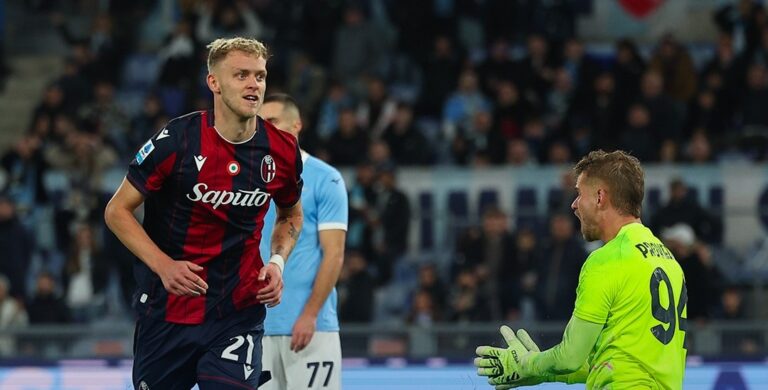 Lazio-Bologna 1-1, Isaksen illude i biancocelesti, Odgaard risponde
