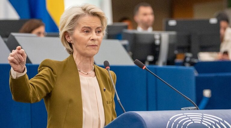 Ucraina, Von der Leyen: “Serve una pace giusta e duratura”