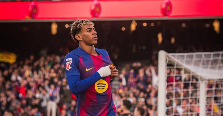 Yamal, prima rete al Camp Nou