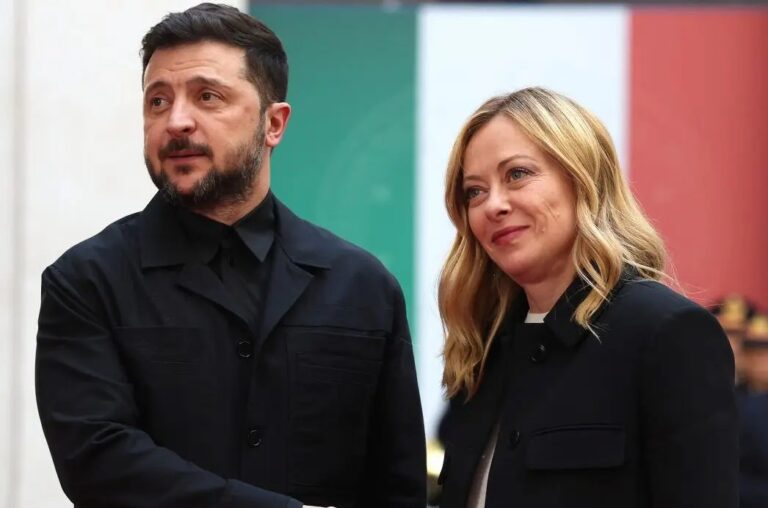Zelensky da Meloni: “Colloquio eccellente, contiamo molto sul continuo sostegno dell’Italia”