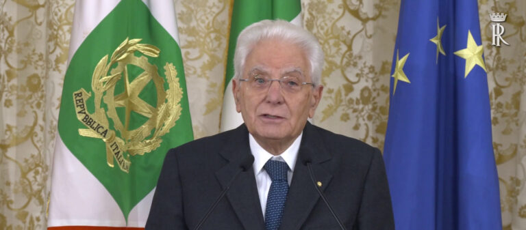 Mattarella: “Quadro geopolitico mutato”