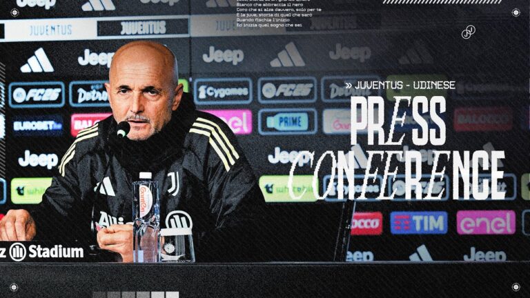 Juve-Udinese, la press conference di Spalletti