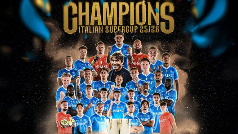 Napoli, il film della Supercoppa
