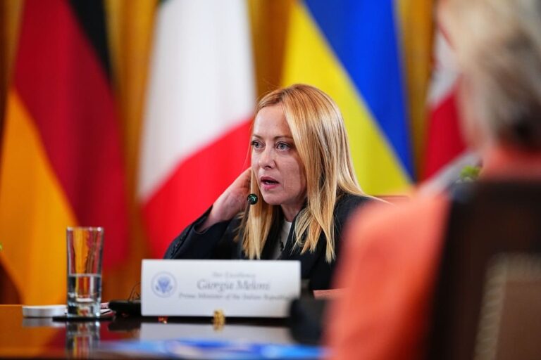 Ucraina, Meloni a Zelensky e i leader Ue: “Aumentare convergenza su sicurezza, sostegno e ricostruzione”