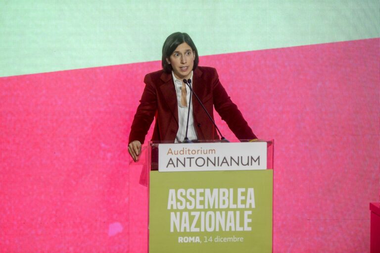 Schlein: “È tempo che l’Italia ricominci a sognare e sperare”