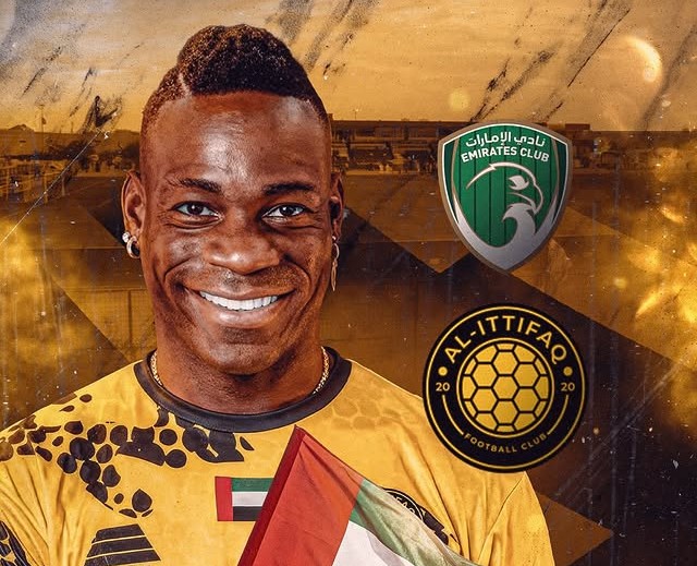 Balotelli riparte dall’Al-Ittifaq