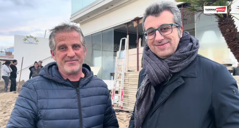 Ciclone a Naxos, Graziano Peri: “Onde pazzesche, tanta paura. Ora ripartiamo, forti come la Nike” (VIDEO)